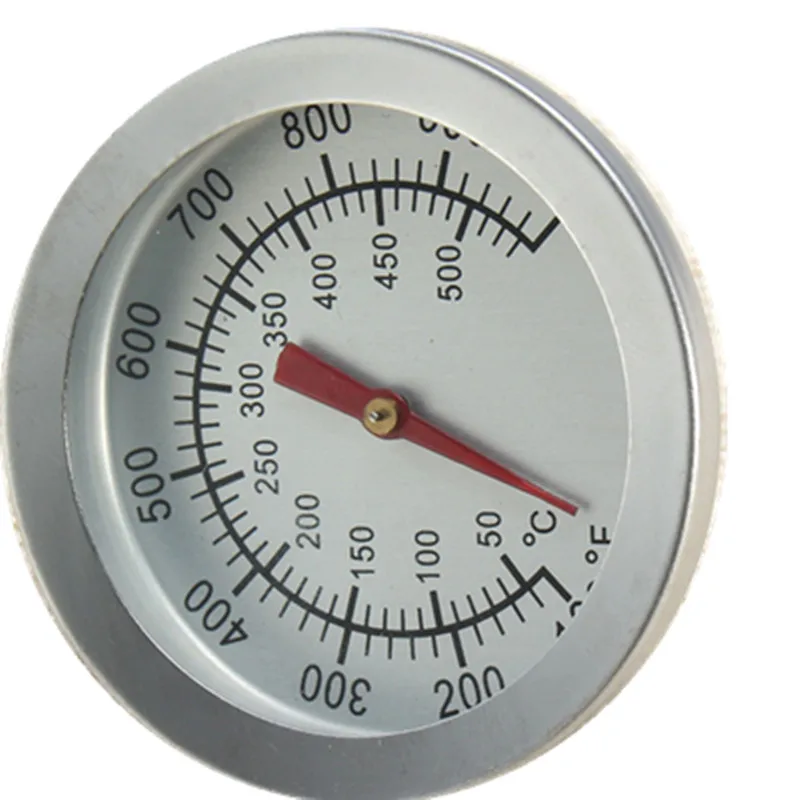 52mm 50-500 Degrees Celsius Kitchen Oven Thermometer 400℃ Pizza Stove Outdoor Grill Barbecue Meat Thermograph Bake Food Tool