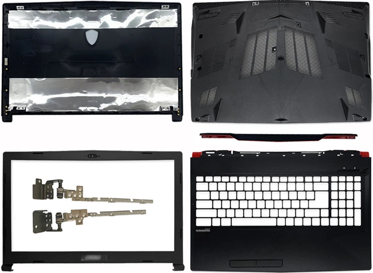 

New For MSI GL63 MS-16P4 MS-16P5 16P6 16P7 LCD Rear Lid Back Top Cover Front Bezel Palmrest Upper Bottom Base Case Housing Hinge