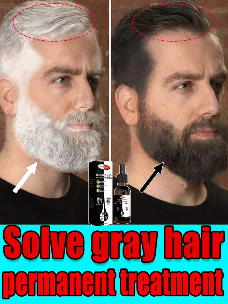 

Grow healthy black hair and say goodbye to gray hair forever