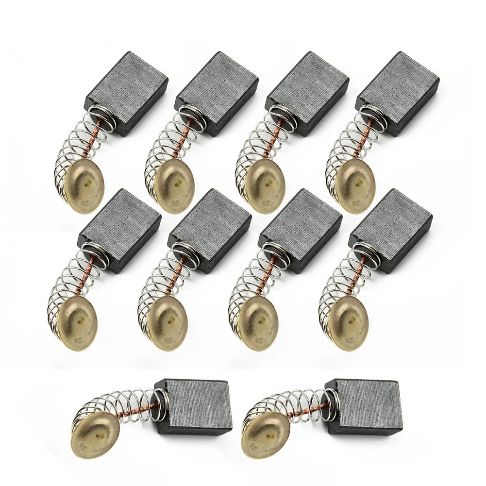 Rotary Accessories Repairing Carbon Brush Parts 6*12*17mm 10pcs Set Electric Tools Motor Replacement Practical