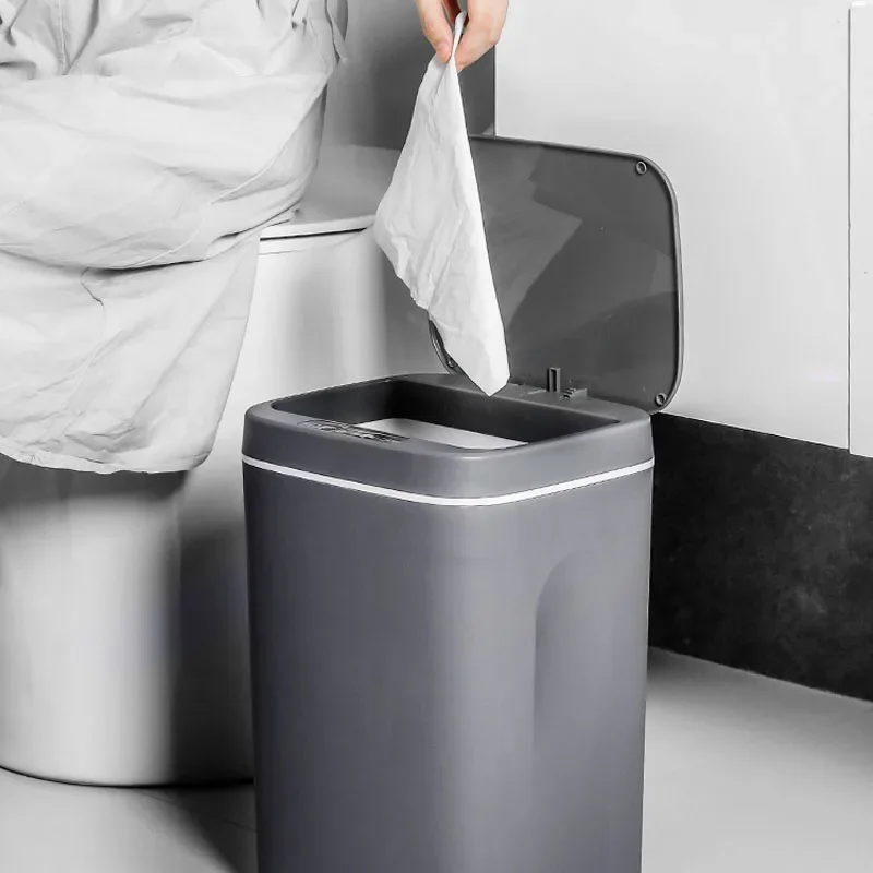 XIAOMI Smart Trash Can Automatic Sensor Dustbin Electric Waste Bin Waterproof Wastebasket For Kitchen Bathroom