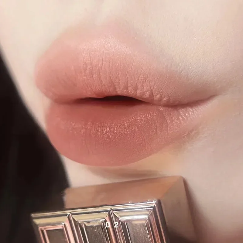 Flower Knows Chocolate Shop Cloud Lip Cream Delicate Clear Thin Autumn And Winter Milk Tea Color