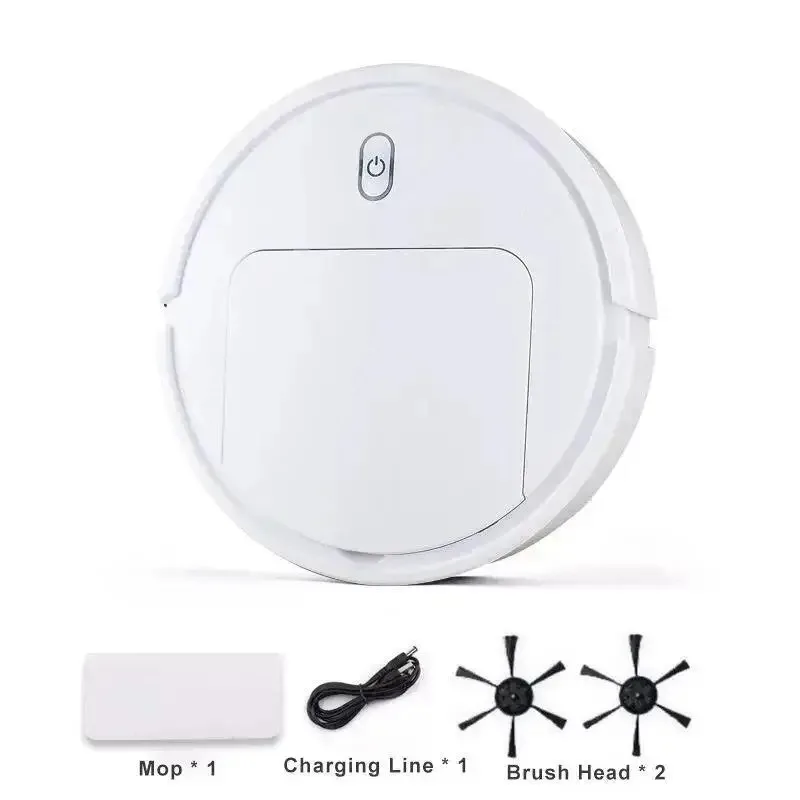 3 in 1 Smart Vacuum Cleaner Sweeping Robot Wet Dry Automatic 1500PA Wireless Strong Powerful Suction Cleaning Mopping Tools