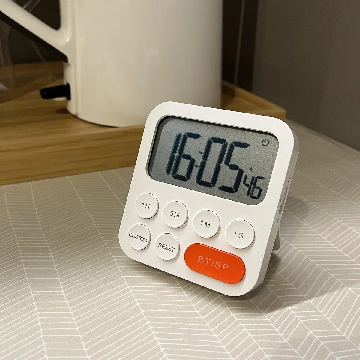 

Electronic timer, household kitchen reminder, student self-discipline learning time management Magnetic suction