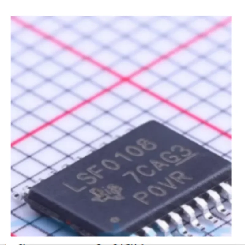 10PCS LSF0108PWR New 8‑Channel Bidirectional Voltage Level Translator TSSOP‑20 I2C SPI UART Signal Level Shifter IC Chip