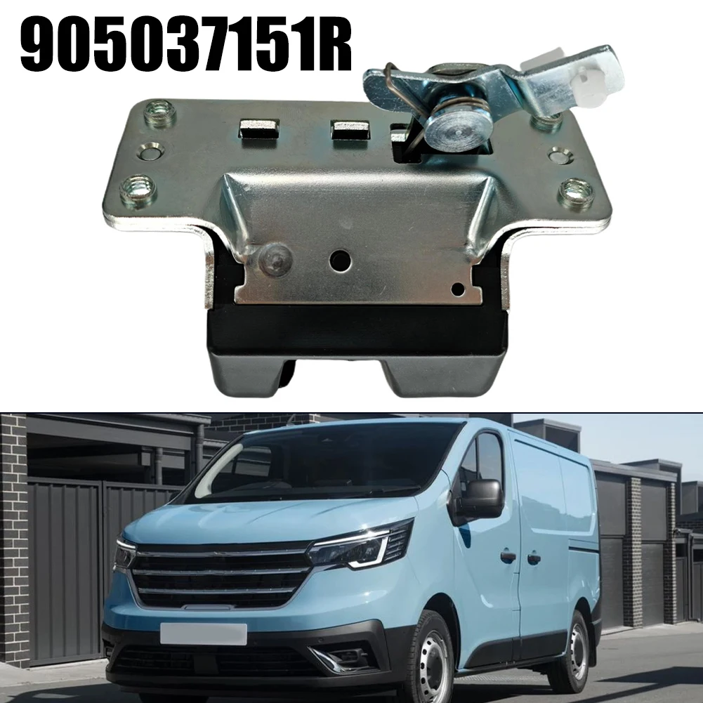 

Black Tailgate Lock Mechanism Easy Installation Front Windshield Location Non-Deformable Practical Design Reliable Operation