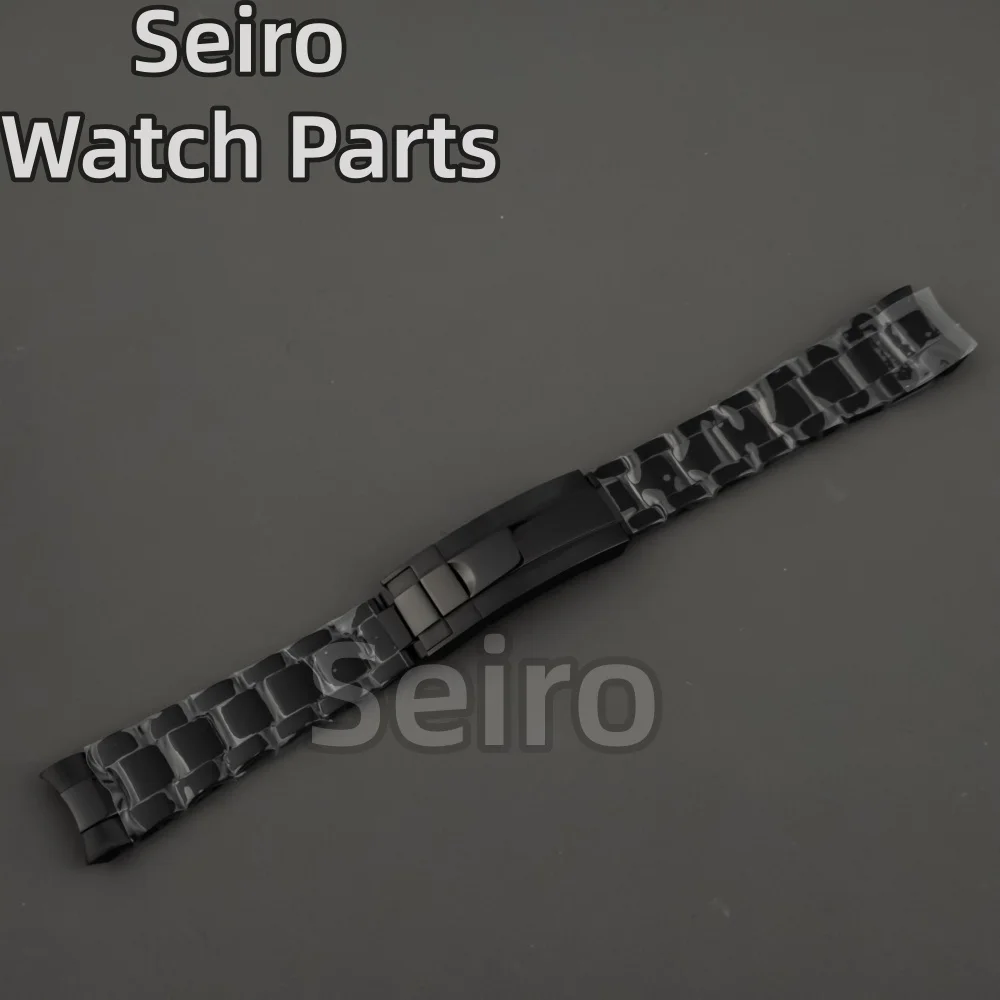 سوار ساعة من الفولاذ المقاوم للصدأ فضي مصقول متوسط 20 ملم لساعة رولكس طاقم الغواصة GMT دايتونا سوار معصم قابل للطي #3