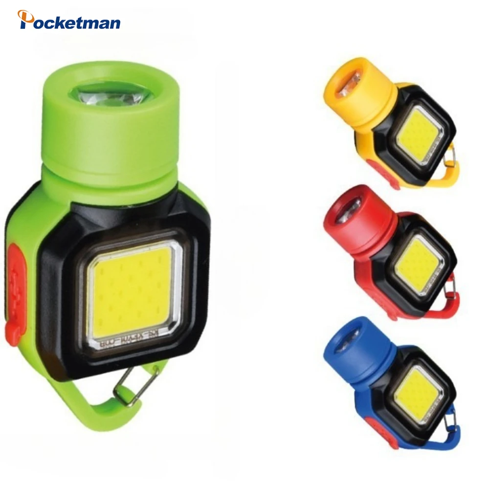 

USB Rechargeable Tent Light Flashlight Red Light Warning Work Lamp Strong Handheld Lamp Outdoor Camping Fishing Lantern Suspend