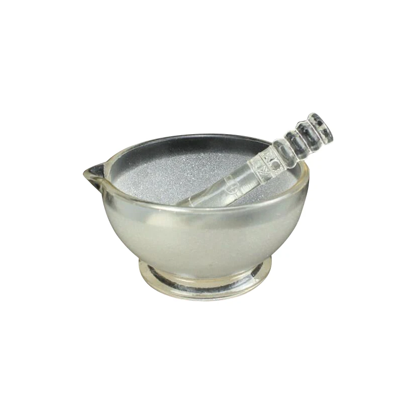 Glass Mortar with Pestle Laboratory Chemistry Equipment