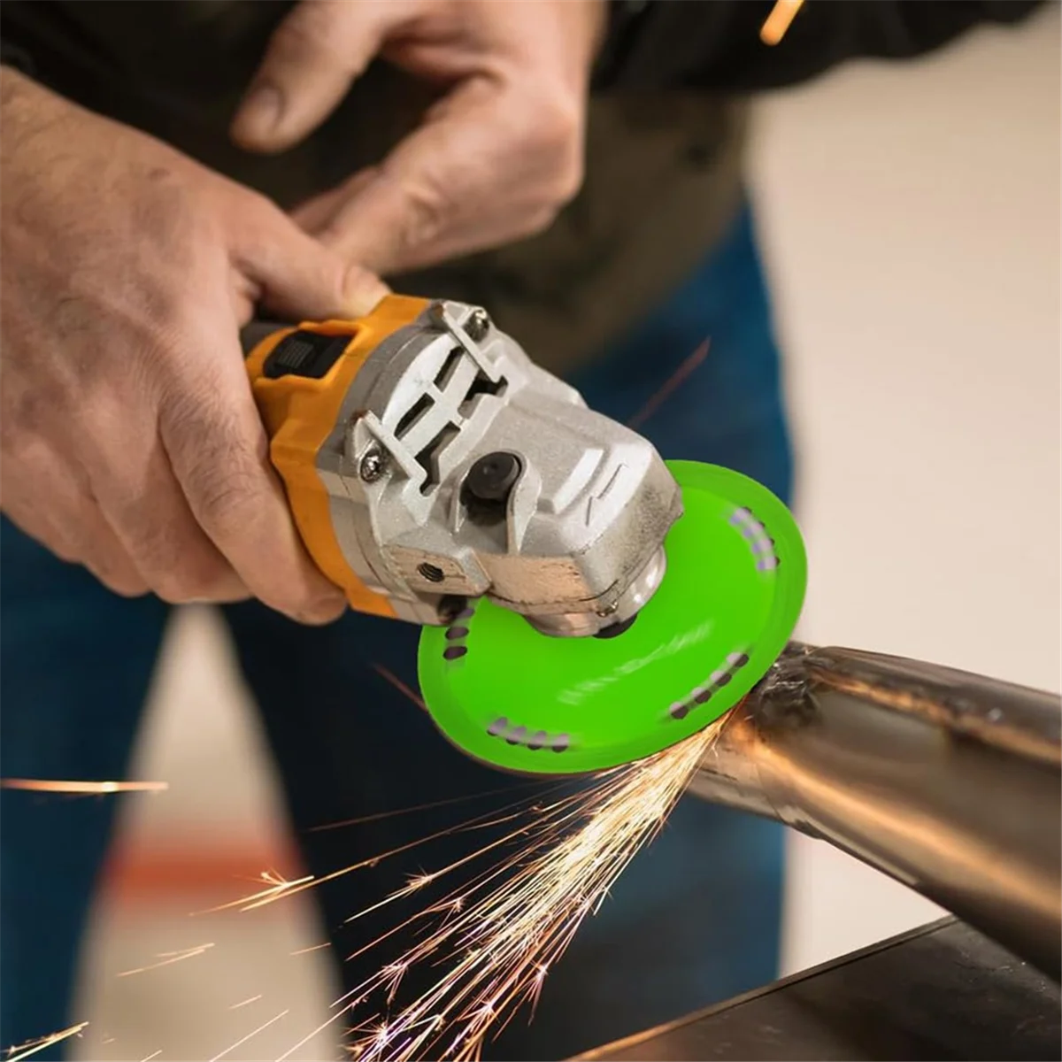 Disco de moagem de laje de rocha A002 Disco de corte de vidro de 2,95 polegadas para rebarbadora, 0,04 polegadas ultrafino 3 peças