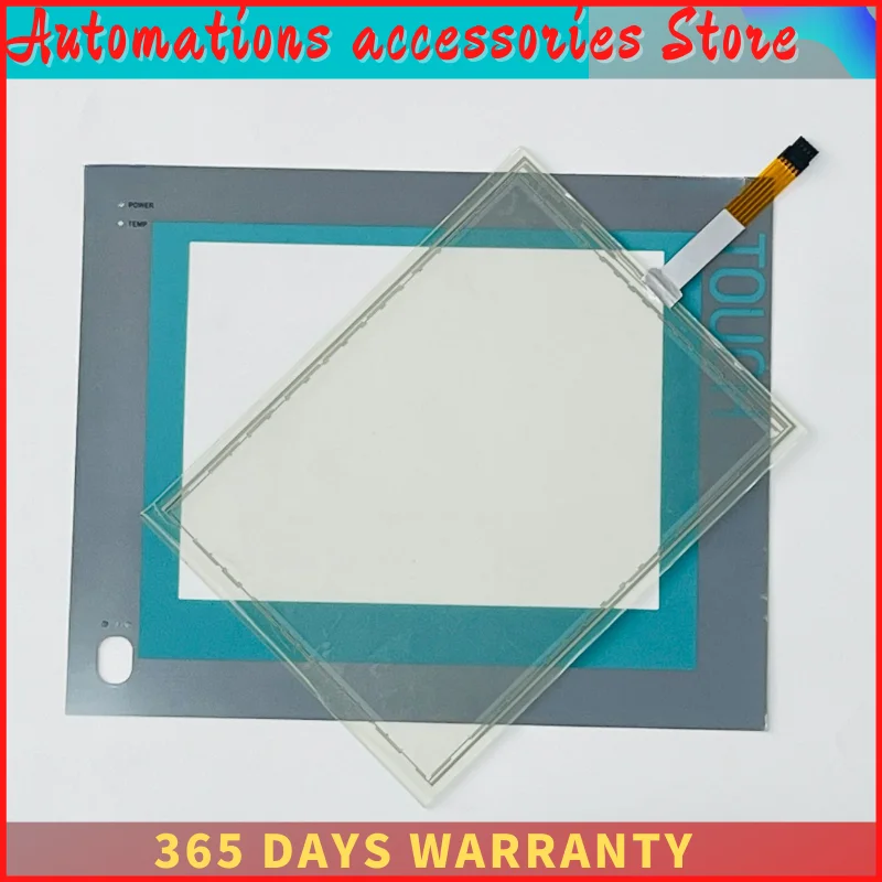 Touch Screen Panel Glass Digitizer with Overlay Protective Film for Panel PC 677(AC)12