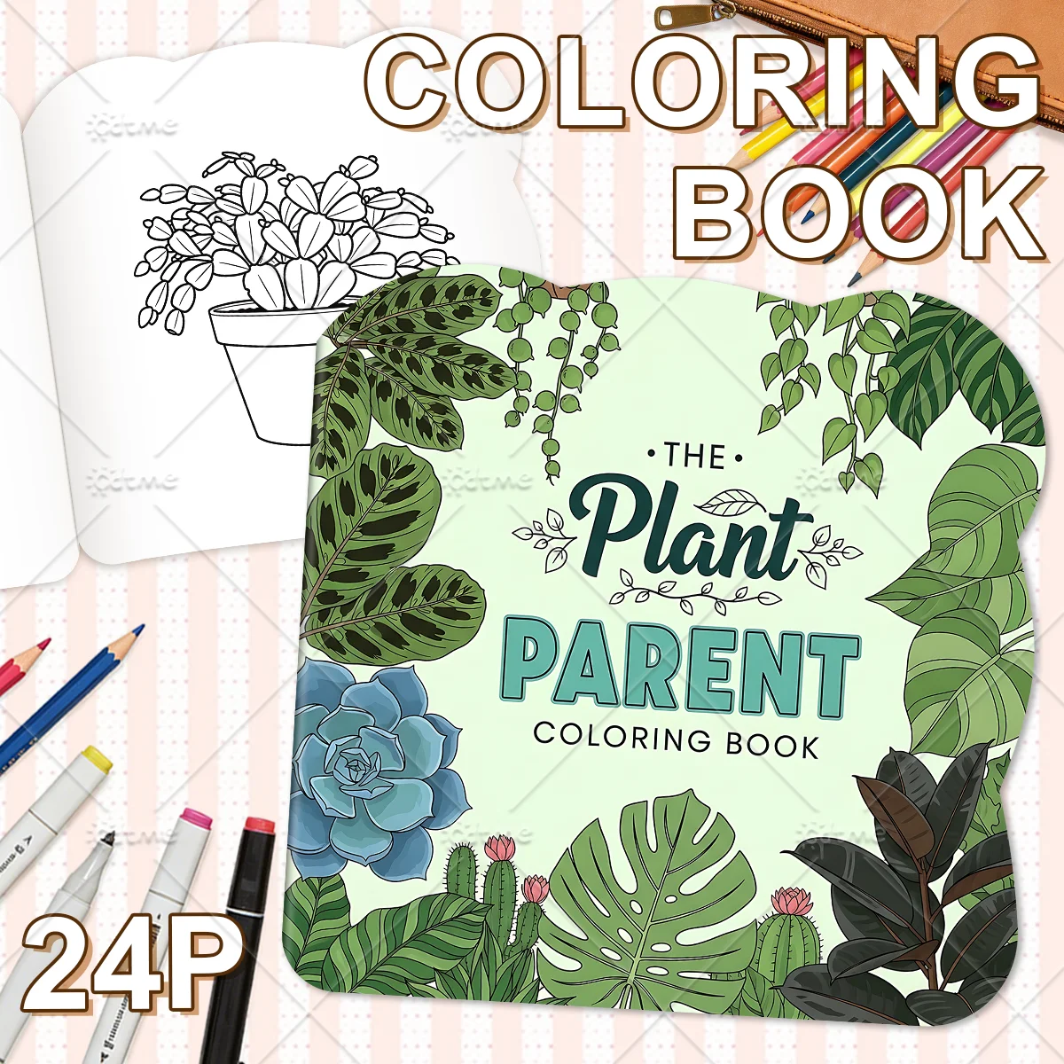 Libro da colorare THE Plant PA - Parent Of Plant recensione e prezzo