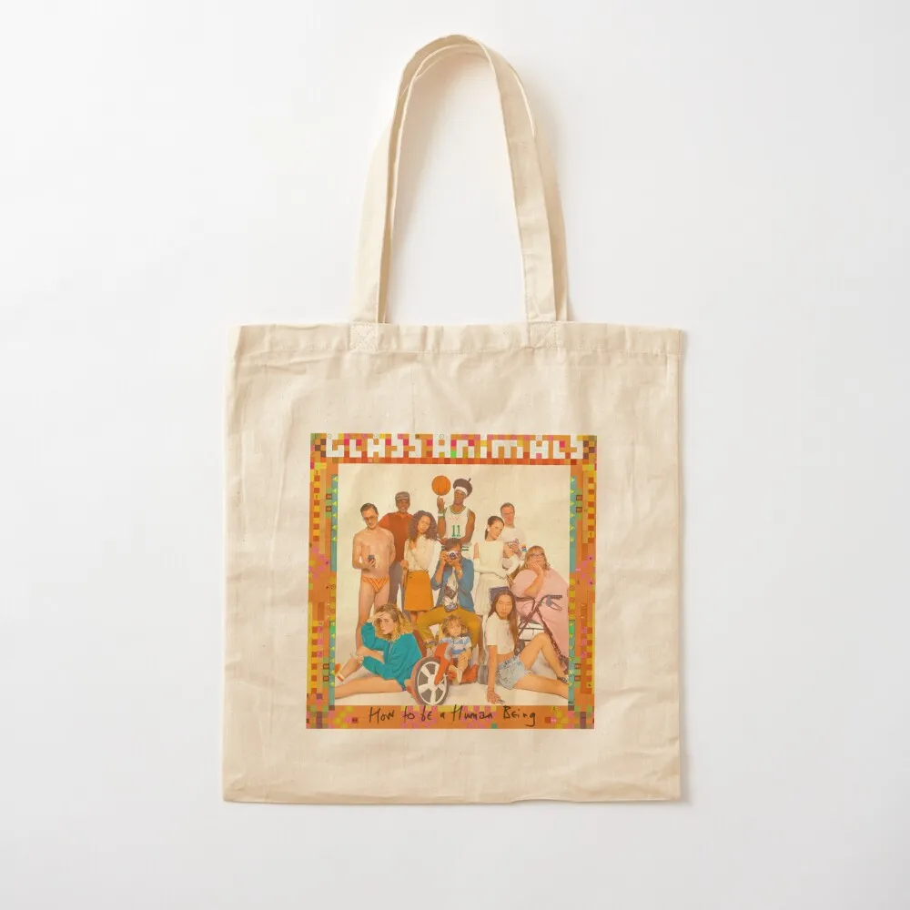 

Glass Animals Tote Bag canvas shopping bag Women's shopper bag Handbags Women's bags Canvas Tote
