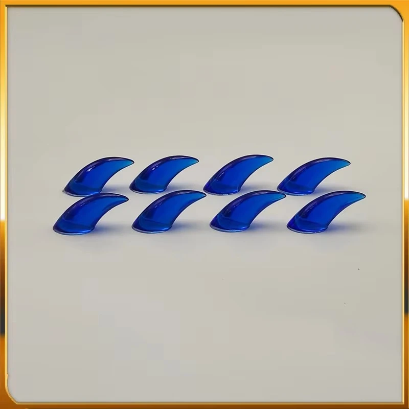 8pcs DIY Fursuit Accessories Rainbow Resin Claws Universal Fit Anthro Cosplay Nails