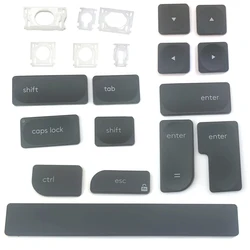 Replacement Brand New Keycap Key Cap Scissor Clip Hinge  Button For Logitech Keycap MX YR0073 Graphite Grey Left Ctrl ESC Space