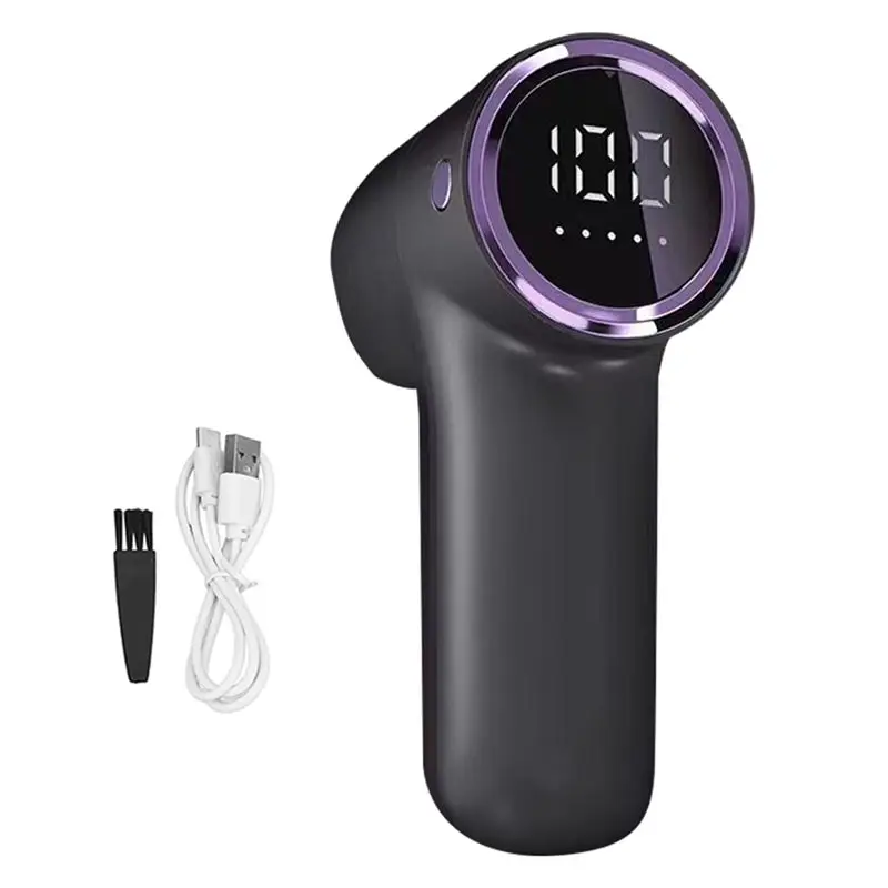 

A56T-USB портативный тканевый дефаззатор, цифровой бытовой шариковый инструмент с 5-скоростной для одежды, белья и ковров, серый цвет