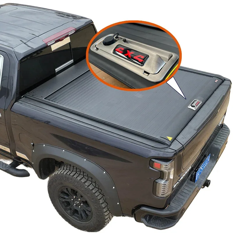 

Фабрика Лидер продаж 4x4 Внедорожные аксессуары Автомобильный роликовый чехол с крышкой Пикап Грузовик Кровать Втяжной алюминиевый сплав Свернутый крышка Tonneau