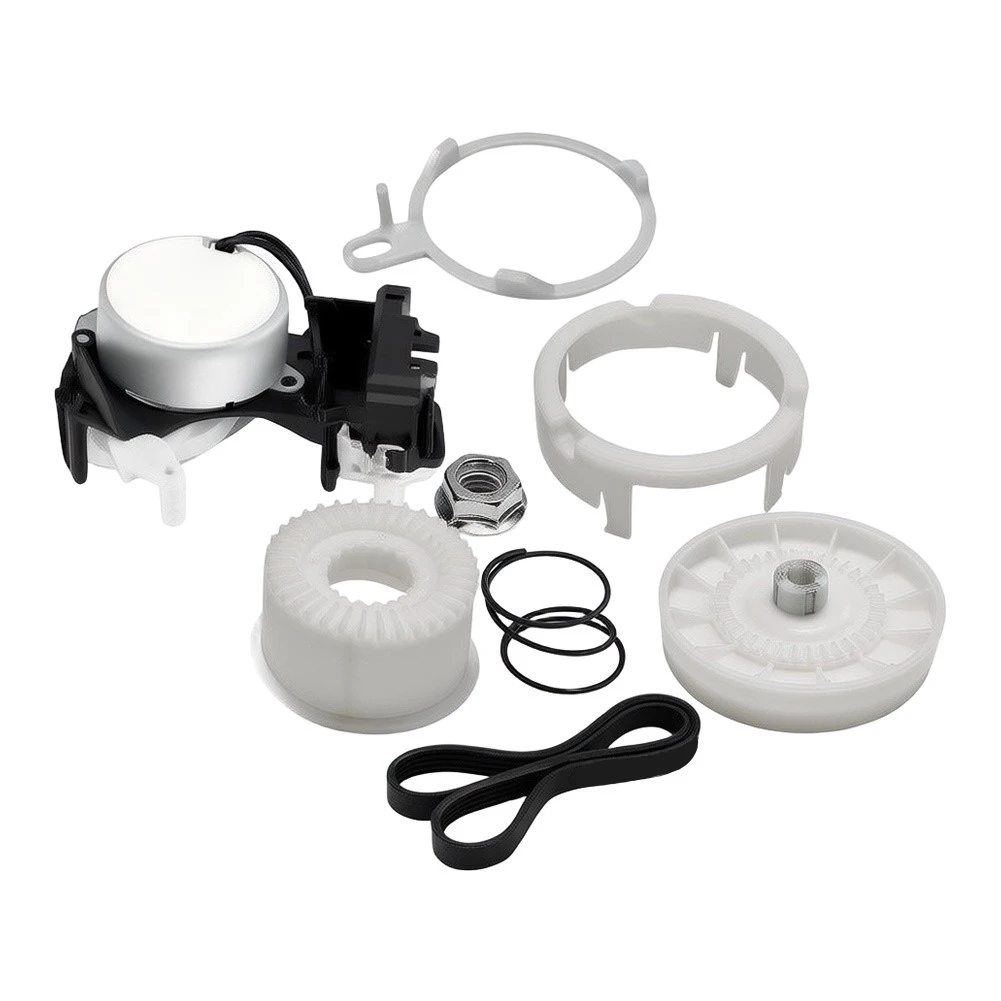 1 Set Washing Machine Parts Kit For W10913953 Actuator W10721967 Clutch W10006384 Belt Compatible with WET4027HW0 WTW4855HW1