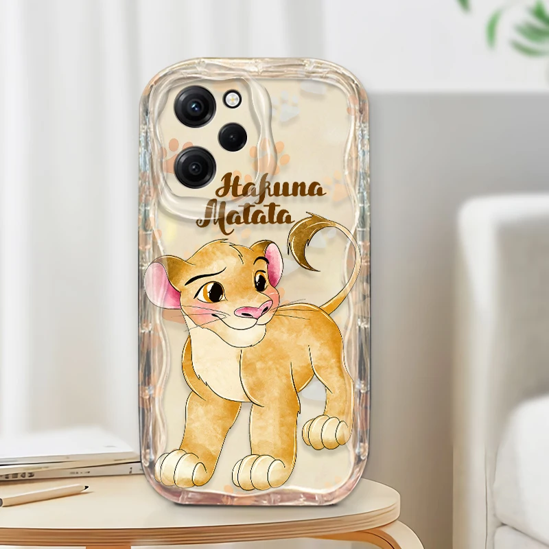 The Lion King Hakuna For Redmi Note Redmi Note 13 12 12Pro 11 10 Pro POCO F4 X3 X4 GT X5 X6 Wave Oil Phone Case