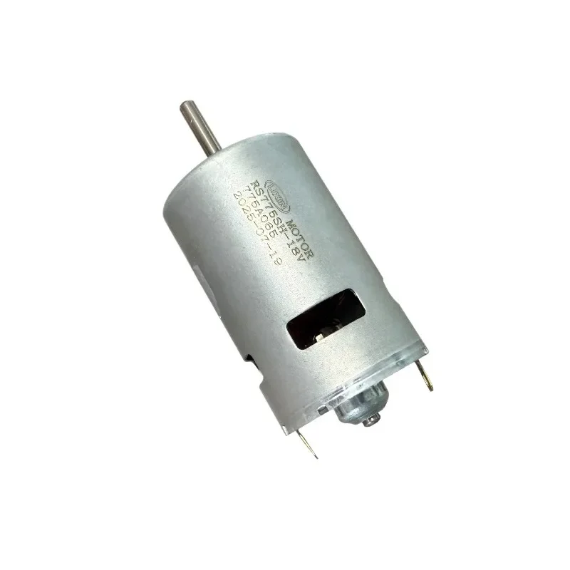 RS775 Fish Descaler Motor 18V - 775 Single Bearing Motor for Fish Scaling, High Power 18V775 Motor