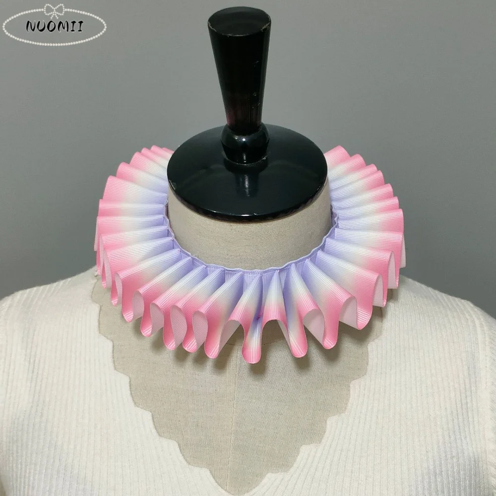 colarinho-falso-destacavel-de-organza-com-babados-estilo-vitoriano-vintage-retro-e-renascentista-para-fantasias-de-palhacos-de-circo