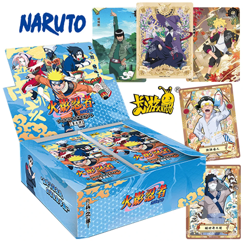

Коллекционная карта Kayou NARUTO для детей, оригинальная экшн-битва, аниме Харуно Сакура Хьюга Хината, ограниченная игра, карты, настольные подарки