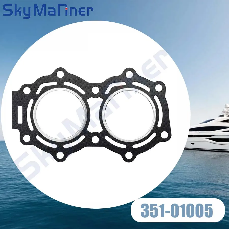 

Gasket Cylinder Head 351-01005 for Tohatsu 9.9HP 15HP 2 Stroke Outboard Motor 351-01005-0 351-01005-1 Boat Engine Parts