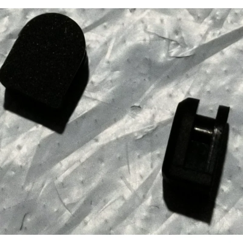 【ZYAA-1】2Pcs Silicone Turntable Dampening Pads Anti-Collision Mat Sound Isolation Pads Shock Absorbing Mat