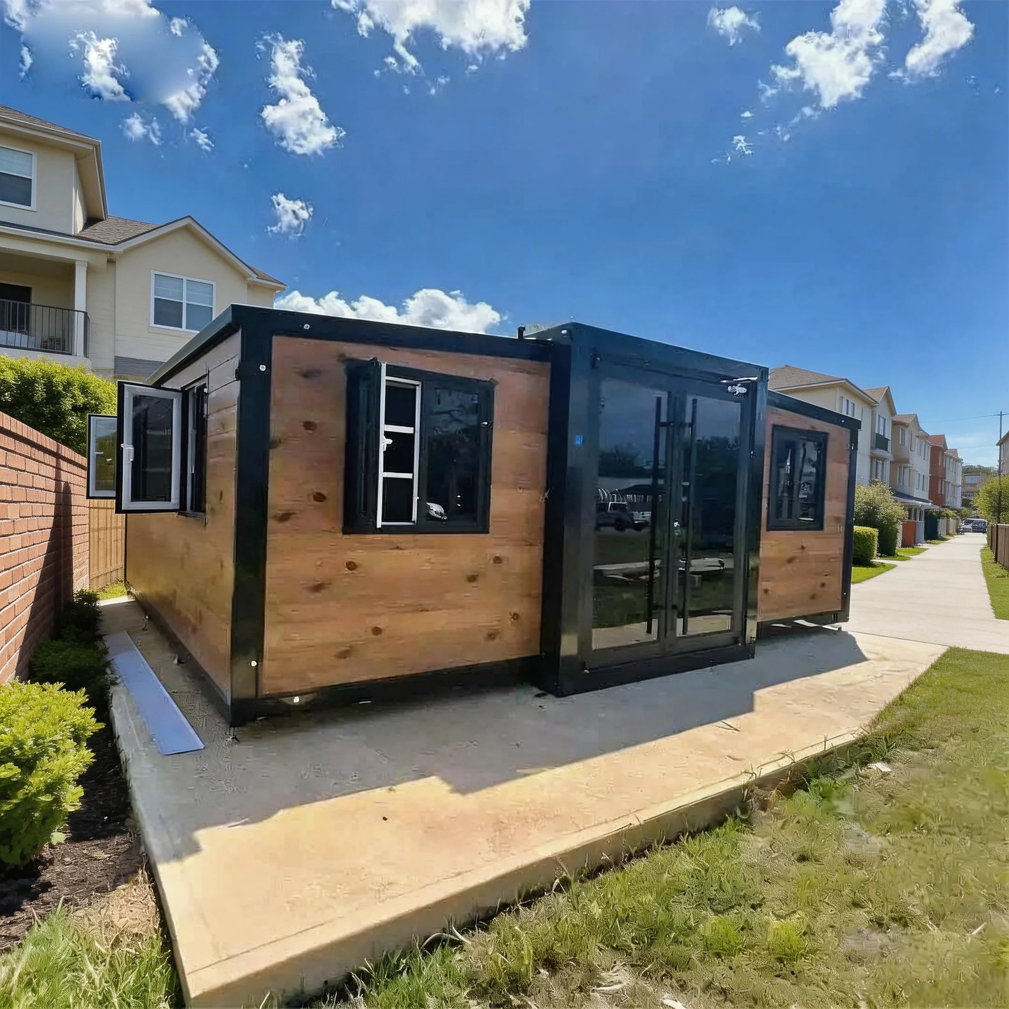 40ft Expandable Wing-Type 3 Bedroom Luxury Movable Container House Prefab Modern Mini Modular Home
