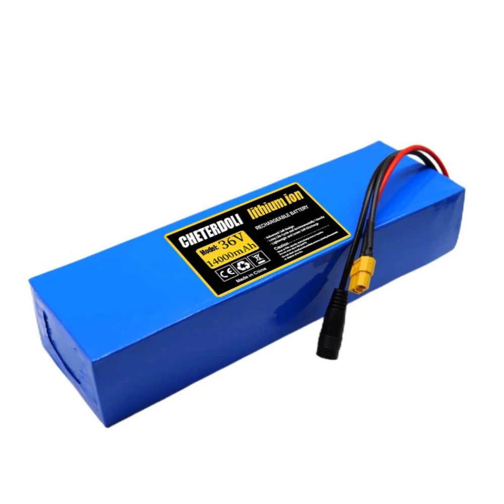 10S4P 36V 14000mAh 21700 lithiumbatterijpak, ingebouwd BMS, verschillende energieopslagback-up of voor elektrische scooterbatterij.
