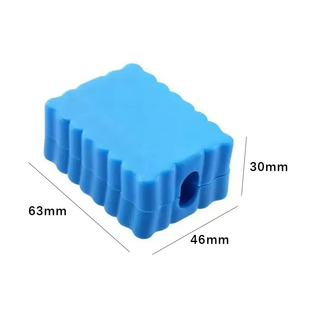 2/4/6/8/10 Piece 32 Holes Hex Shank Screwdriver Bits Holder Soft Silicone Storage Tray Organizer Compact Size Portable Bits Rack