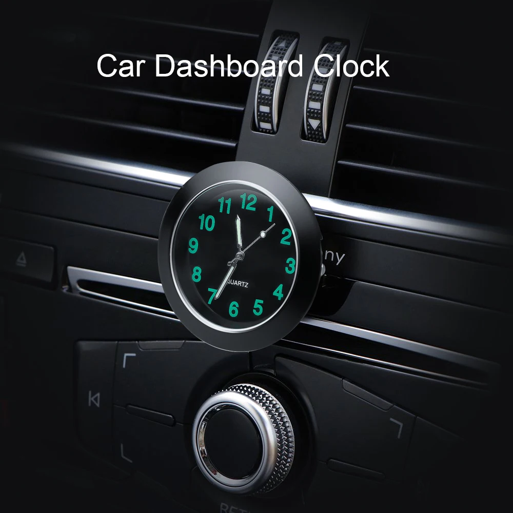 

New Unversal Mini Watch Car Quartz Clock Mini Electronic Clock Waterproof Bicycle Motorcycle Watch Auto Car Clock In Car