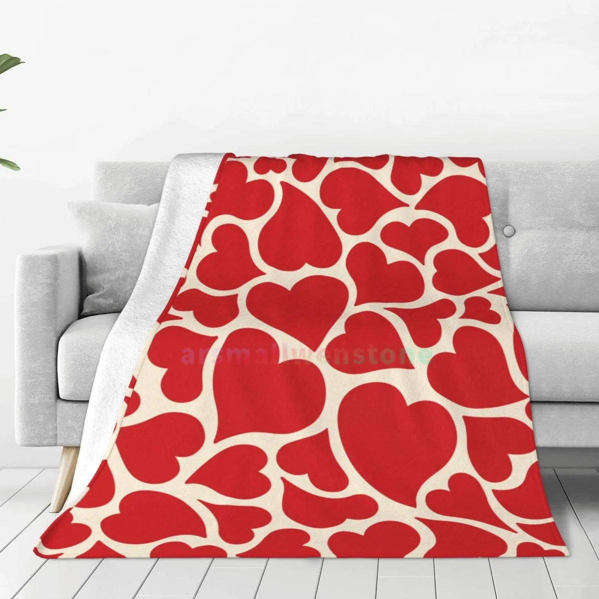 

Пледы на День Святого Валентина, фланелевое флисовое одеяло, мягкие, теплые, легкие, уютные, нечеткие, с защитой от скатывания, для дивана, кровати, дивана, путешествий