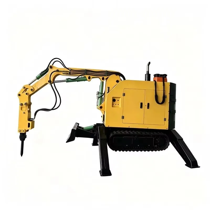 A Low Failure Rate Remote Dismantling Robot Suitable For Safe Dismantling Of Dangerous Buildings And Walls