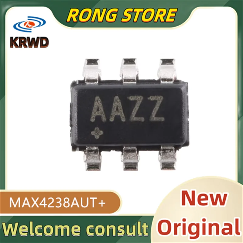 10PCS AAZZ New and original MAX4238AUT+ MAX4238AUT MAX4238AU MAX4238A MAX4238 SOT23-6