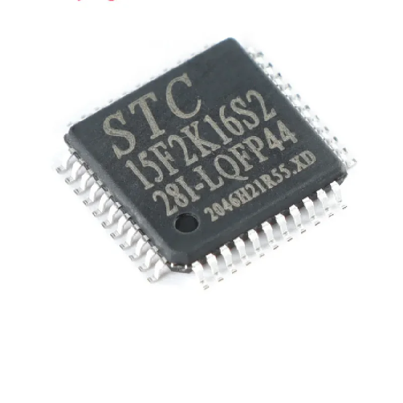 STC15F2K16S2 STC15F2K16S2-28I LQFP44G 15F2K16S2 STC เพิ่ม1T 8051ไมโครคอนโทรลเลอร์ MCU IC คอนโทรลเลอร์ชิป15F2K16S2-28I