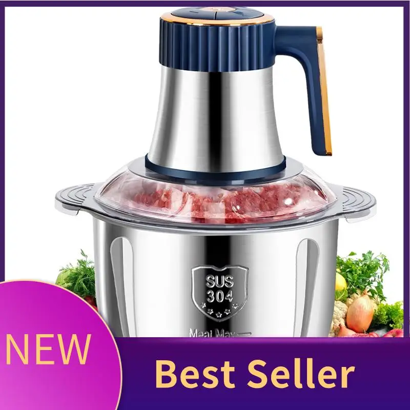 

ABHI-Electric Meat Grinder 5L Food Crusher Multifunction Vegetable Fruit Food Processor Chopper Kitchen Machine