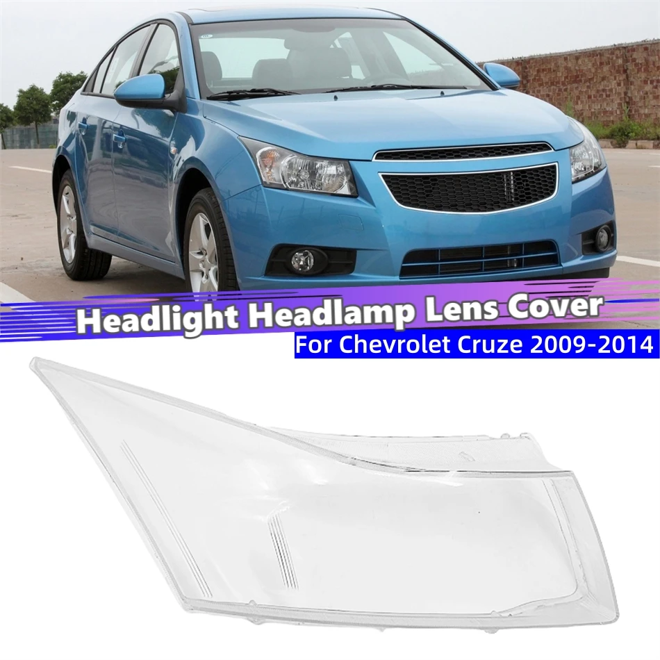 For Chevrolet Cruze 2009 2010 2011 2012 2013 2014 Car Acccessories Polycarbonate High Gloss Fully Transparent Lens Glass Shell