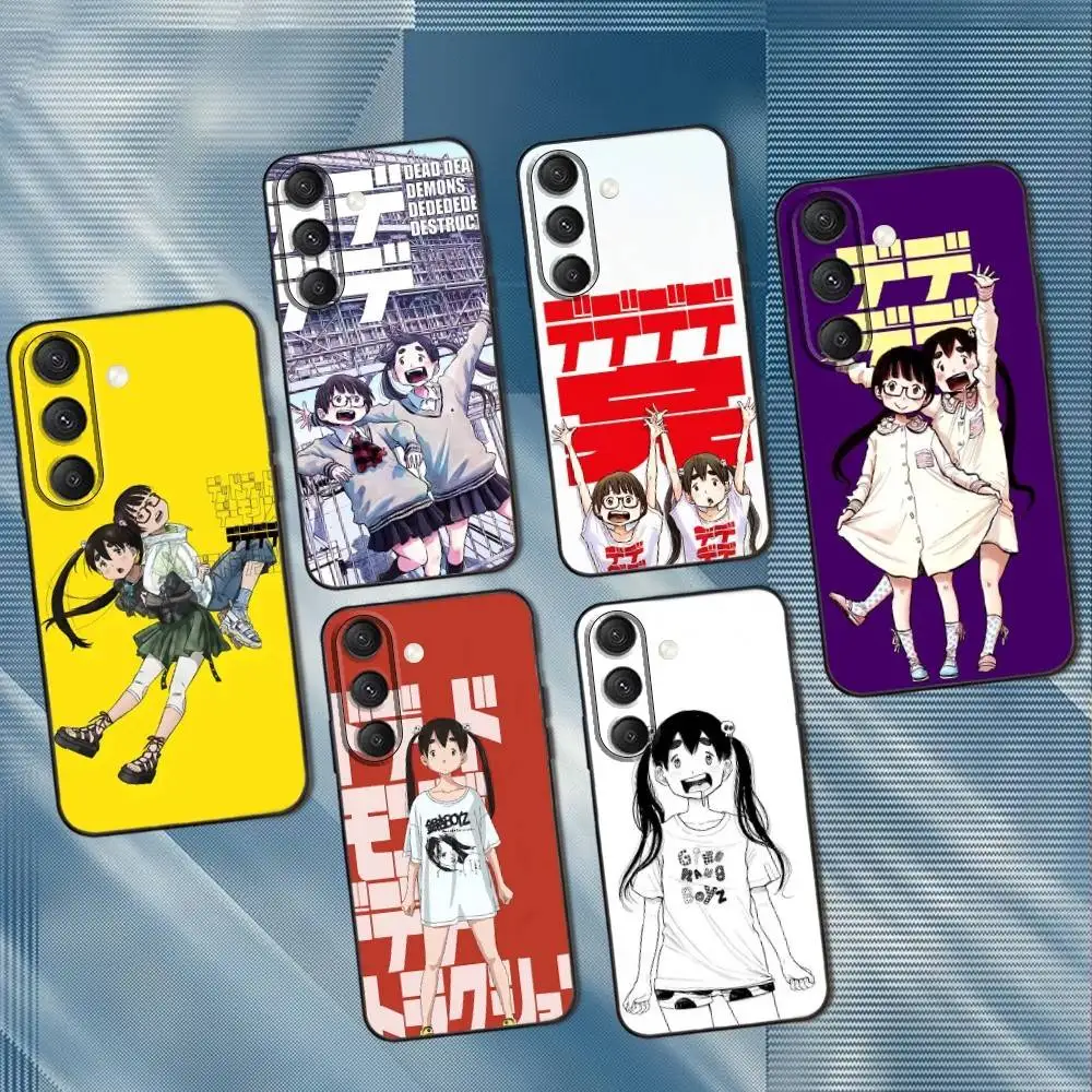 

D D DEMON'S D-DESTRUCTION-S Phone Case For Samsung S25,S24,S23,S22,S21,S20,S10,Ultra,Plus,Lite,FE,Soft Silicone Black Cover