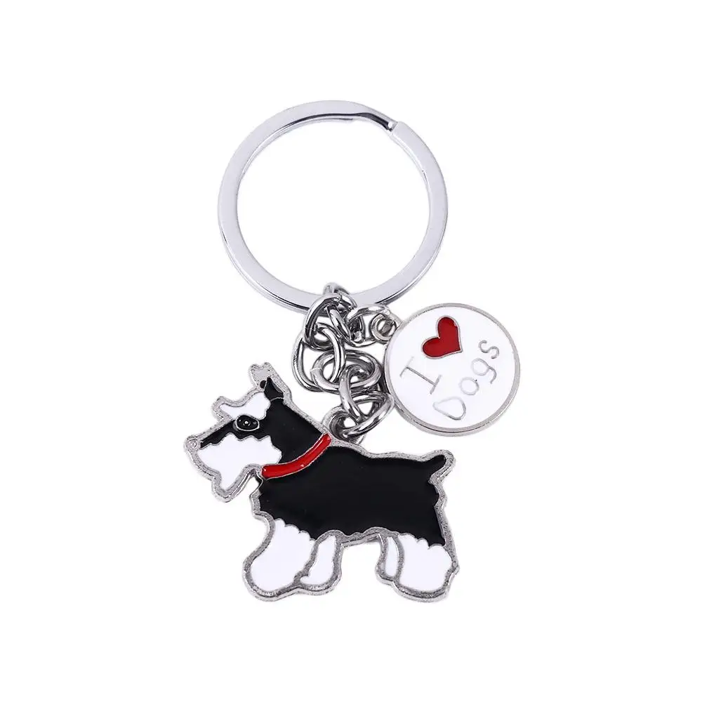 Bag Jewelry Lover Gift Golden Retriever Husky Enamel Maltese Dog Pendant Dog Keychain Pet Keyring Pet Keychain