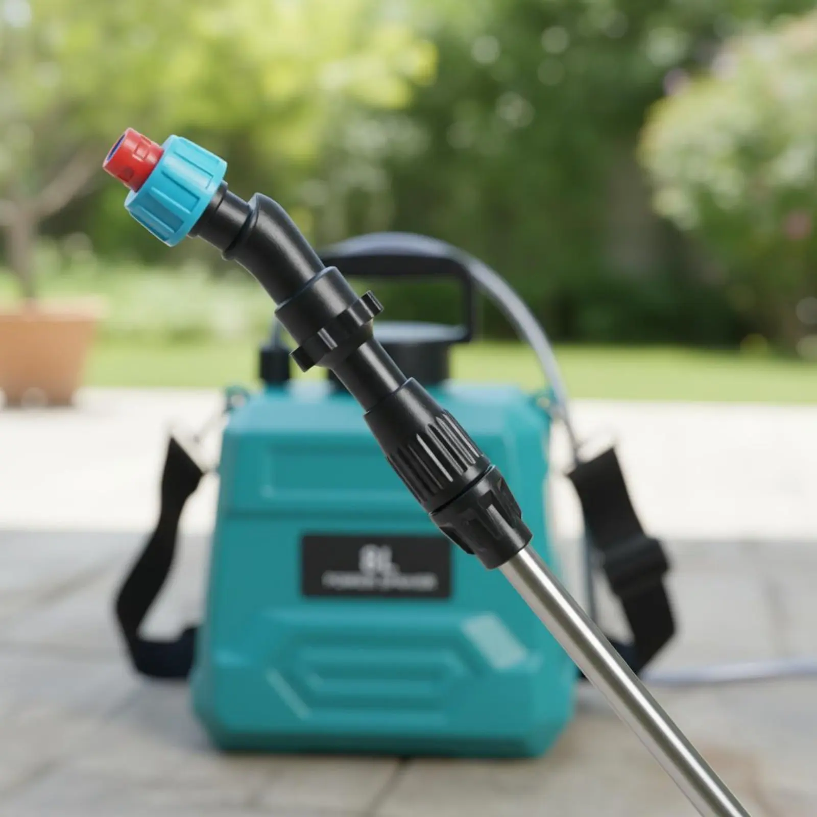 

Electric Garden Dispenser Adjustable Spray Tip Battery Powered Dispenser Battery-Operated Plant Mister Labor Saving Gardening