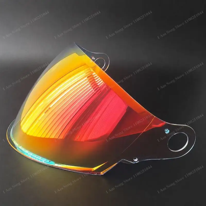 Motorcycle Helmet Lens For LS2 OF616 AIRFLOW II Anti-UV Dustproof Windproof Transmittance Helmet Visor Replacement Helmet Visors