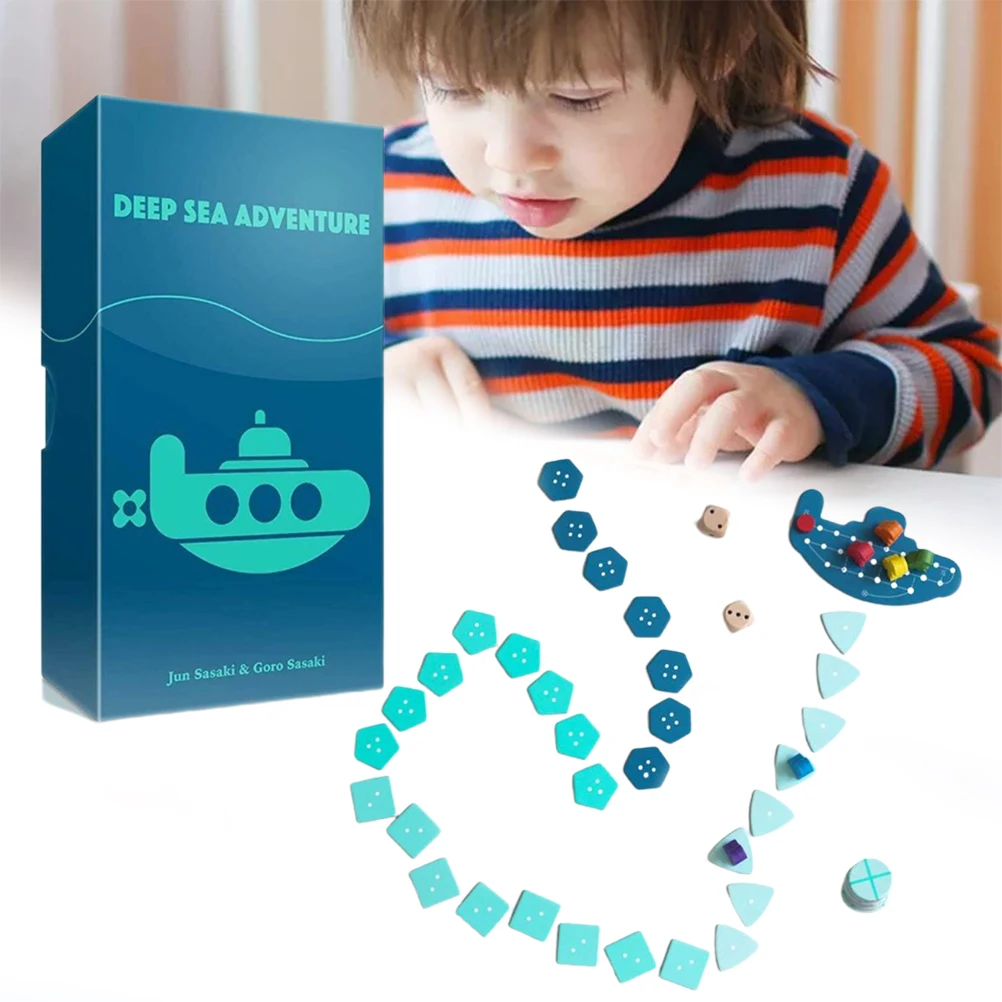 

Sea Adventure Board Game Sea Adventure Game Funny Puzzle Innovative Interactive Educational Safe for Kids Gifts