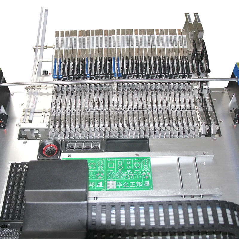 High Speed Precision Desktop SMT Pick And Place Machine Automatic 4 Head Pcb Assembly Chip Mounter For 0402 0805 BGA Element