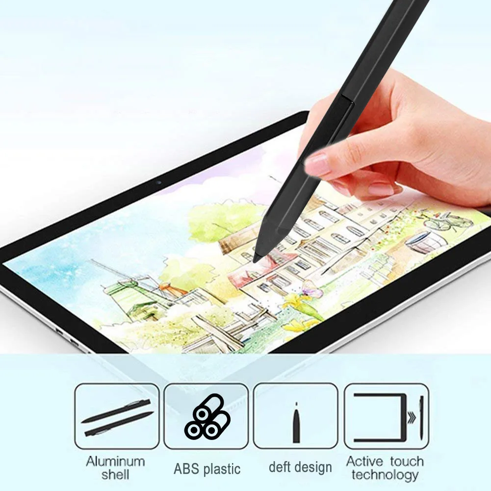 

Стилус для ноутбука, чувствительный к давлению стилус с 4096 уровнями чувствительности, Bluetooth-совместимый, для Lenovo Yoga 520 530 720 C730 C740 920