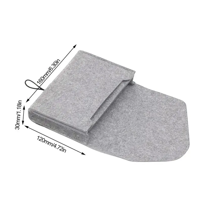 Portable Felt Handbag Electronics Accessories Organizer Pouch Electronics Accessories Protective Case Lightweight And Durable
