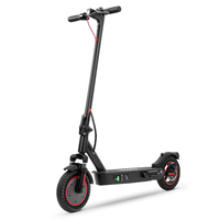 iScooter i9Max electric scooter 10 inch 500W motor 36V 10Ah battery 30-40km range 30km/h speed dual cellular tires with APP