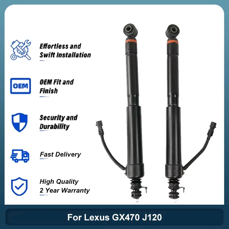 

Rear Left Right Shock Absorber Fit Lexus GX470 J120 Toyota Land Cruiser Prado 48530-60070 48530-60071