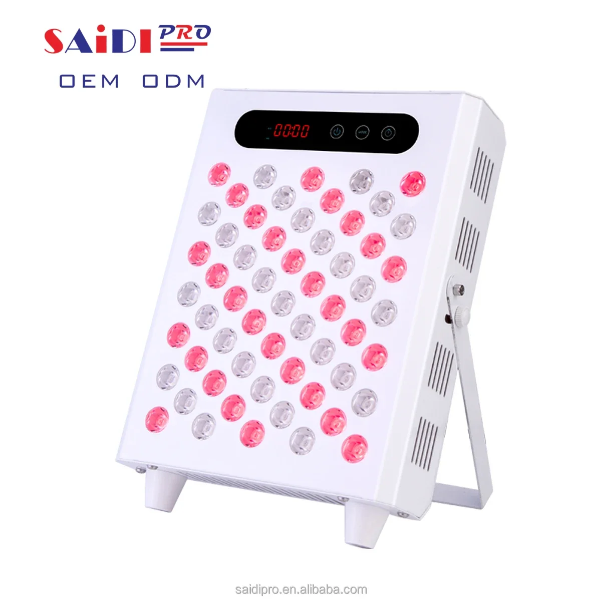 New 630nm 660nm 830nm 850nm Table Stand Anti-Aging Photon Machine Dual Chip Led Facial Infrared Panel Red Light Therapy Device