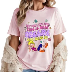 100% Cotton T-Shirt Cute Mcguire Retro This Is What Dreams Lizzie Shirt